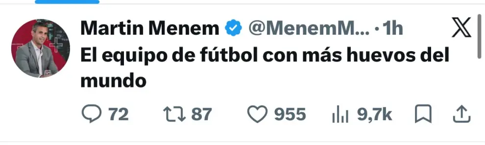 X de Martín Menem