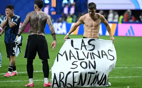 Lo Celso estira el trapo con el mensaje político.