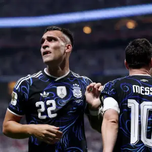 Lautaro Martínez rompió en llanto tras darle el triunfo a Argentina: “Lo soñé, te lo juro”