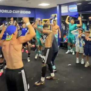 La intimidad de la Scaloneta: Así festejó la Selección en el vestuario el pase a la final del Mundial