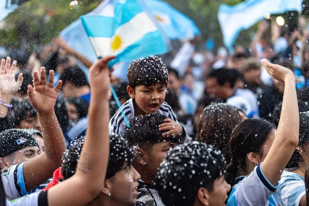 La locura de los salteños tras la clasificación de la Scaloneta a la final del Mundial