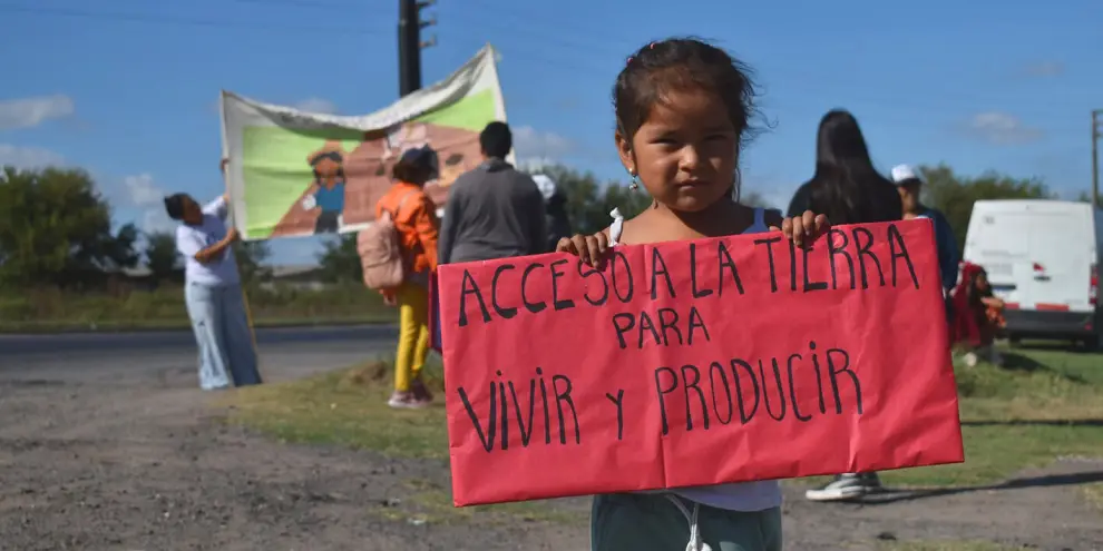 Juan Maqueyra Techo, Desalojos, Tierras (Foto: Tiempo argentino, Resumen Latinoamericano)