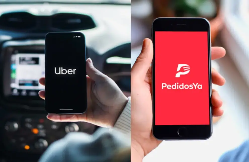 Apps: Uber y PedidosYa.