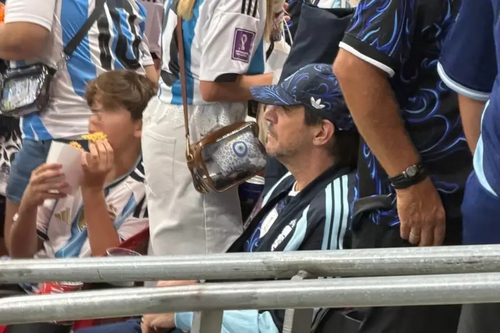 Javier Faroni en el Mundial