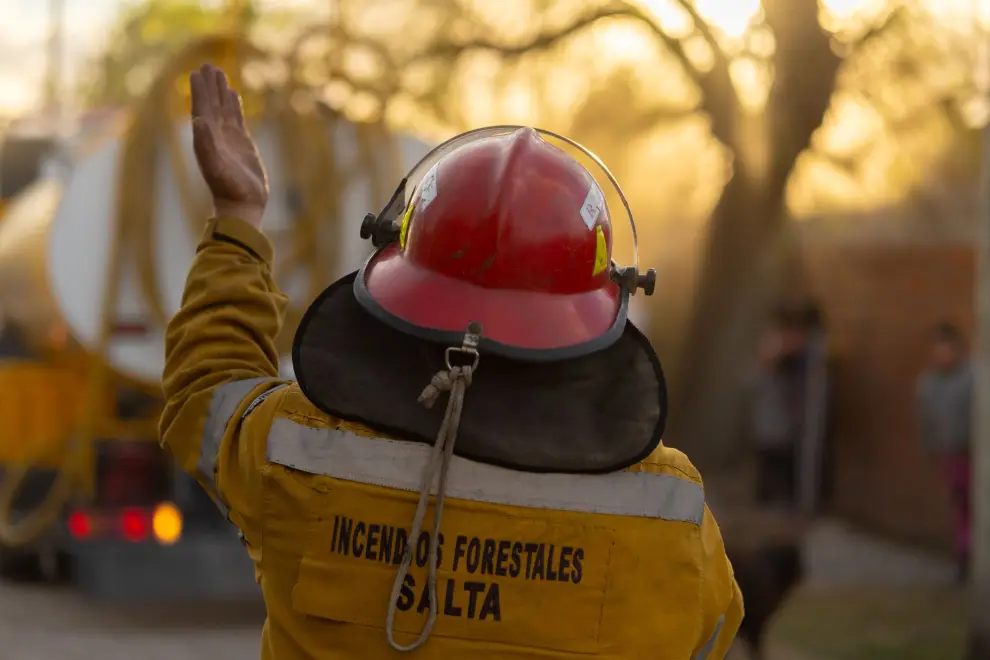 Incendios en salta