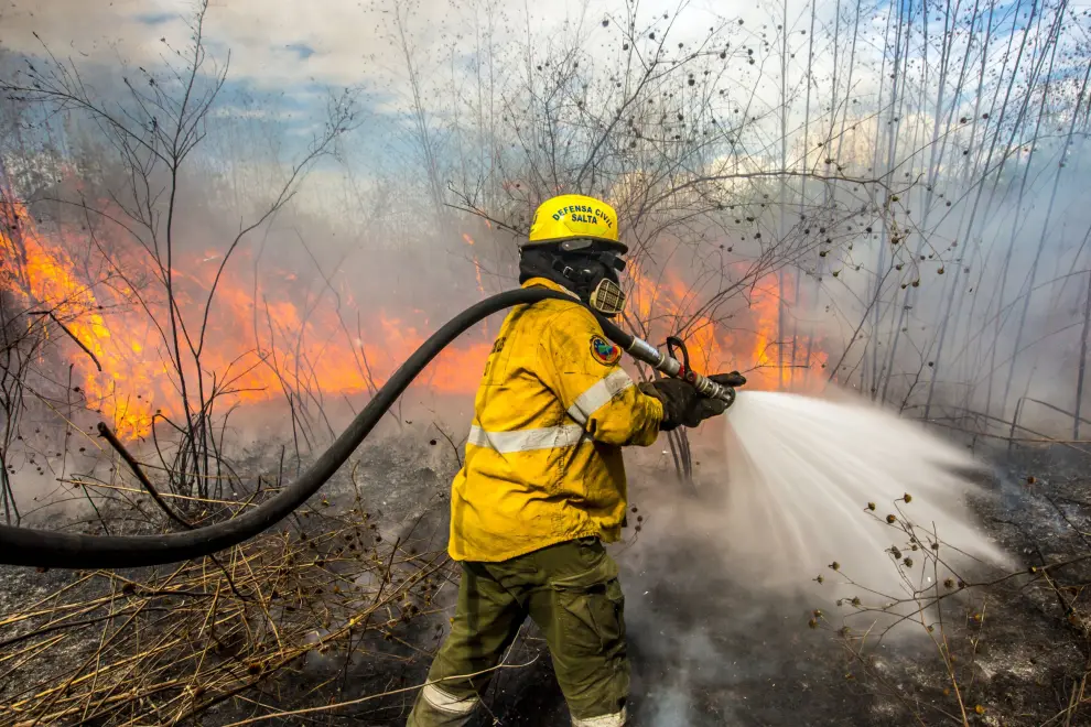 Incendios en salta