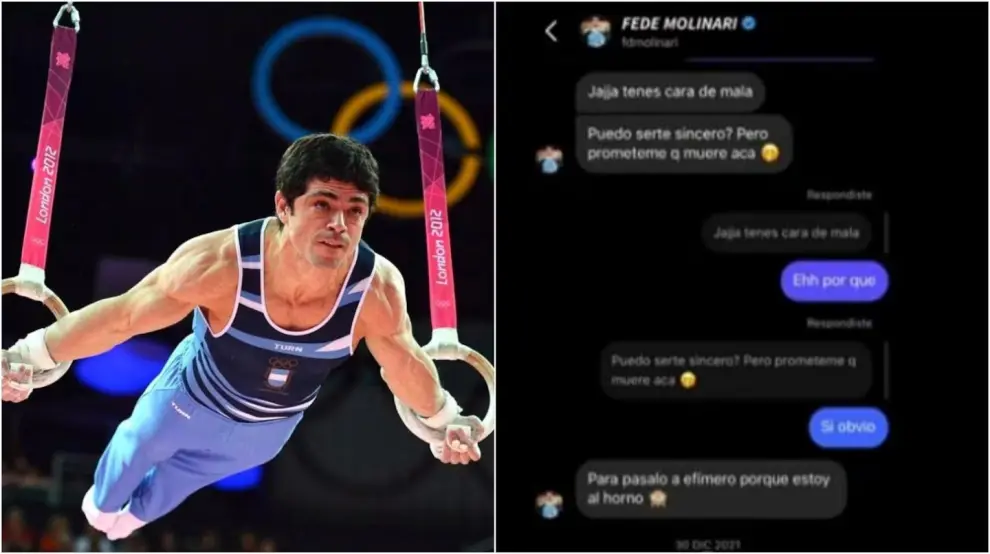 Condenaron al exgimnasta olímpico Federico Molinari por grooming.