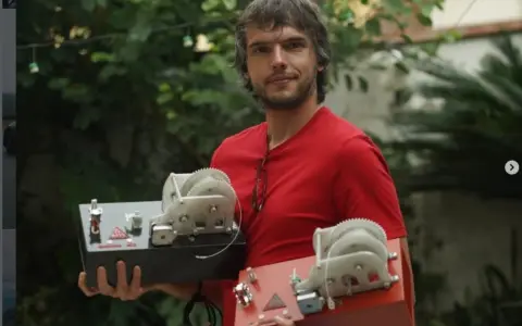 Nicolás Cuadra, piloto de Drone
