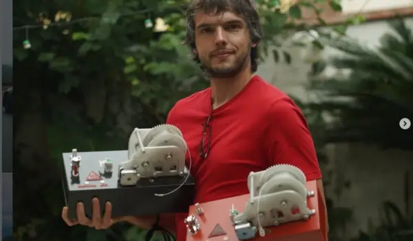 Nicolás Cuadra, piloto de Drone