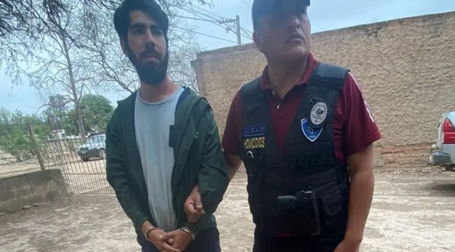 Detención de Javier Saavedra en Tartagal.