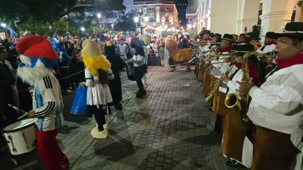 Operativo de Seguridad en torno a los festejos por el Mundial.