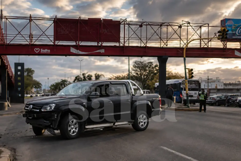 Accidente en avda. Paraguay