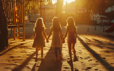 Tres hermanitas buscan una familia que les permita crecer juntas (Imagen Ilustrativa)