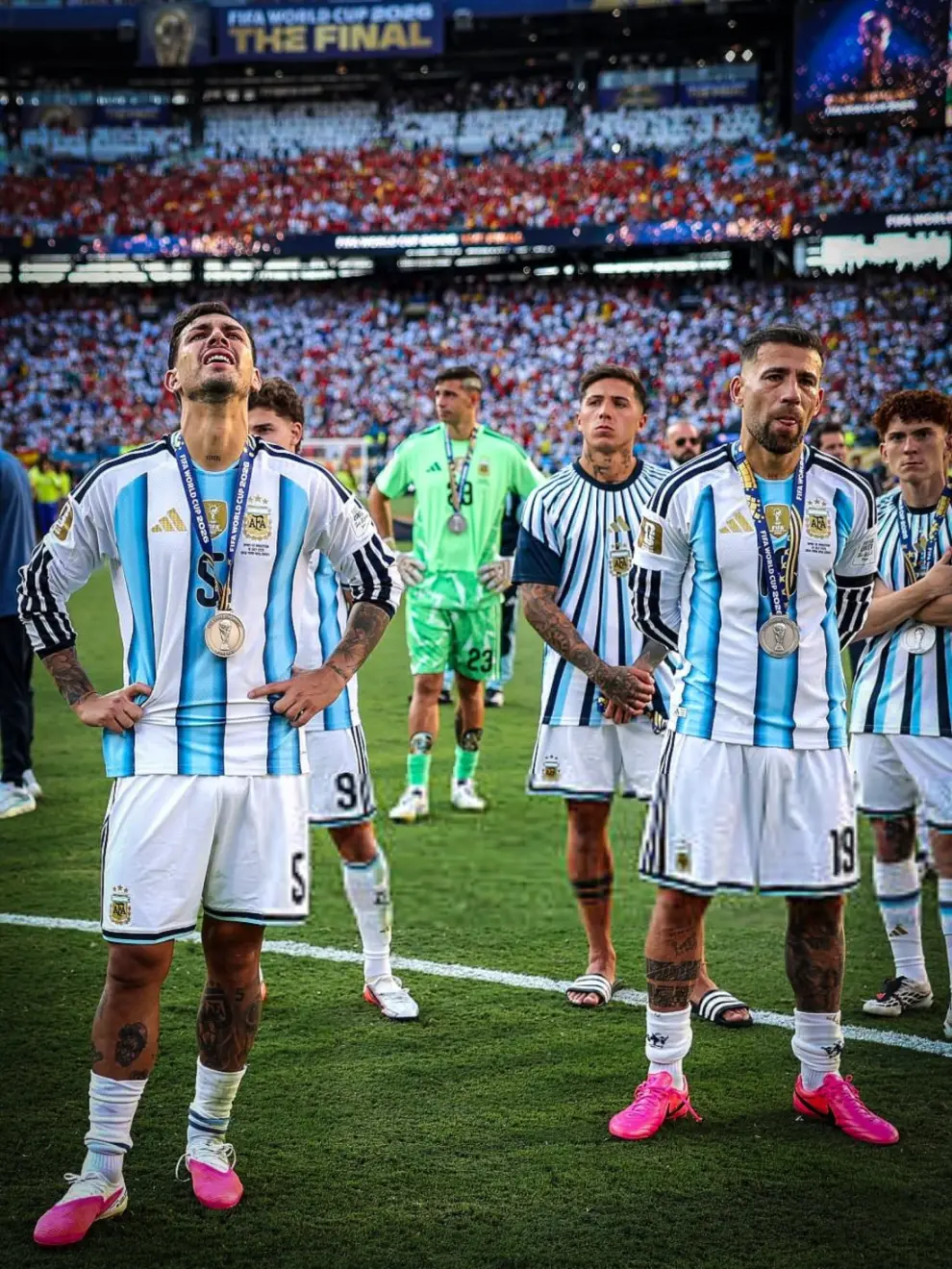 Nicolás Otamendi, uno de los que ya cumplió un ciclo