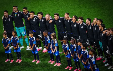 La Selección argentina que nos conmovió a todos.