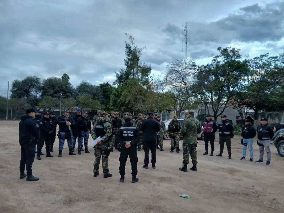 Amplio operativo en el norte para buscar a los culpables.