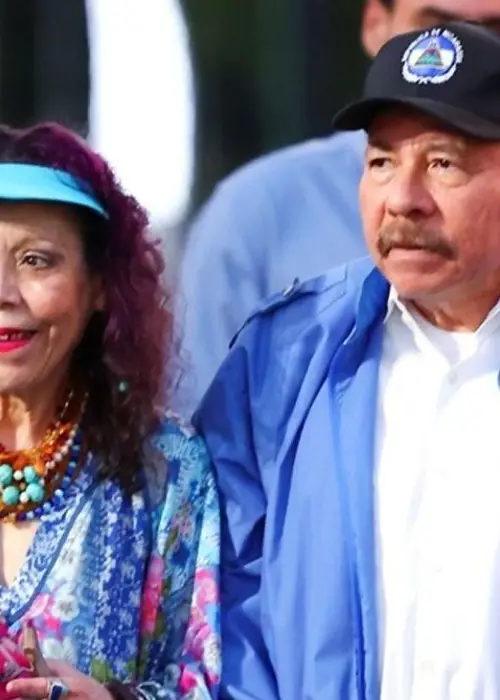 Rosario Murillo y Daniel Ortega