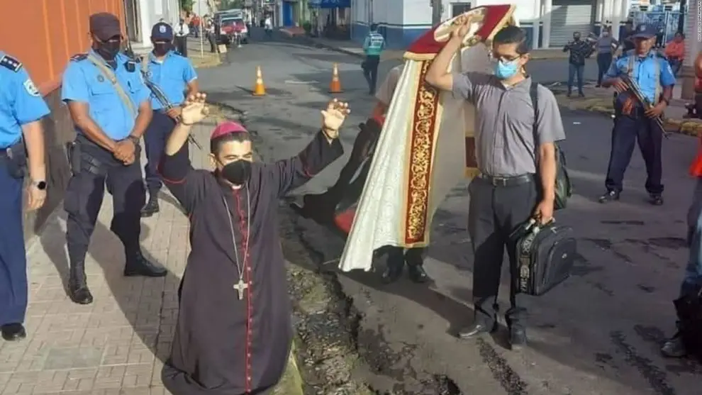 Denuncian que el Gobierno de Nicaragua asediaba a la curia