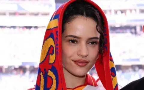 Rosalía estuvo presente en la final del Mundial entre España y Argentina