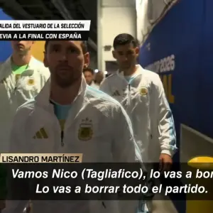 De la arenga de Messi a las instrucciones del Dibu: Revelaron el video completo de la Selección antes de la final del Mundial