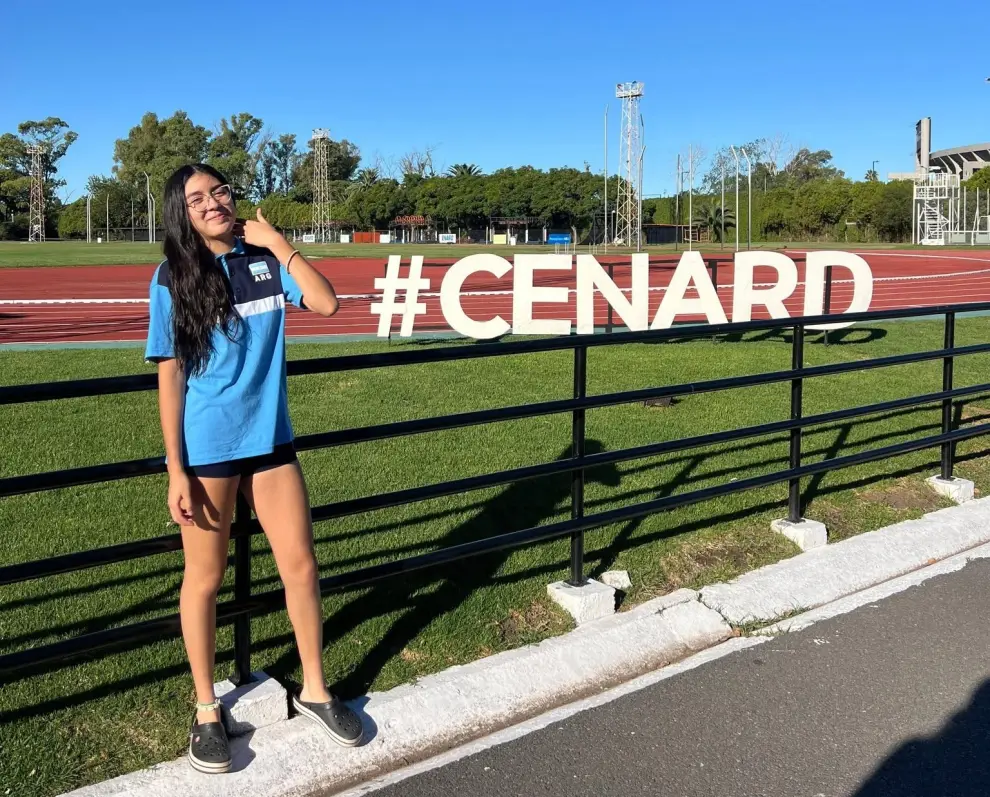 Maia Barrios en el Cenard.