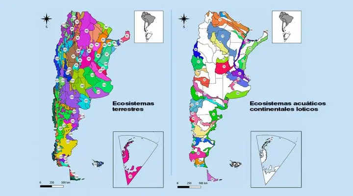 Nuevo y exhaustivo mapeo de los ecosistemas argentinos