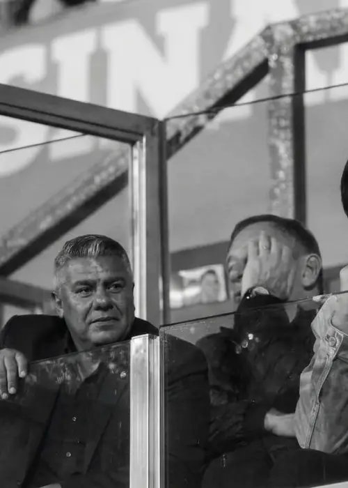 Javier Faroni y Claudio Chiqui Tapia