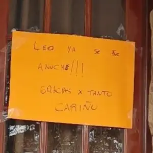 Lionel Scaloni se fue de Pujato y dejó un cartel de despedida: "Gracias por tanto cariño"