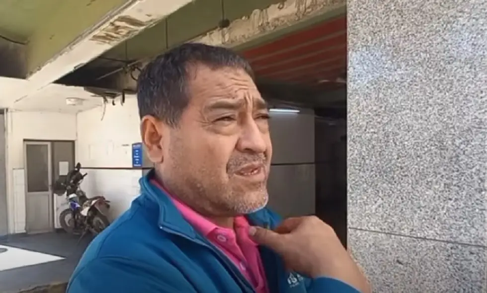 Padre de la joven baleada en Tartagal.