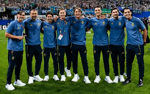 Lionel Scaloni en su post de Instagram