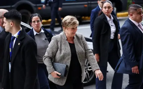 La titular del Fondo Monetario Internacional, Kristalina Georgieva, sostuvo que no le preocupa que Argentina no tenga el dinero para pagar.