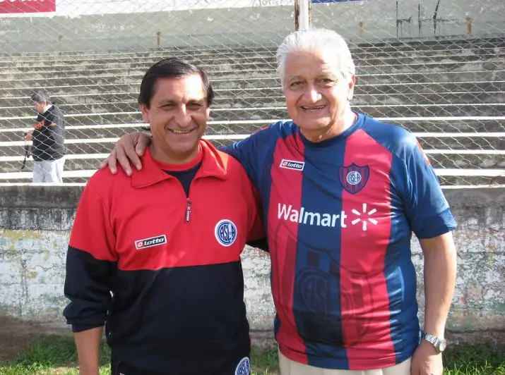 Junto al gran Ramón "Pelado" Díaz.