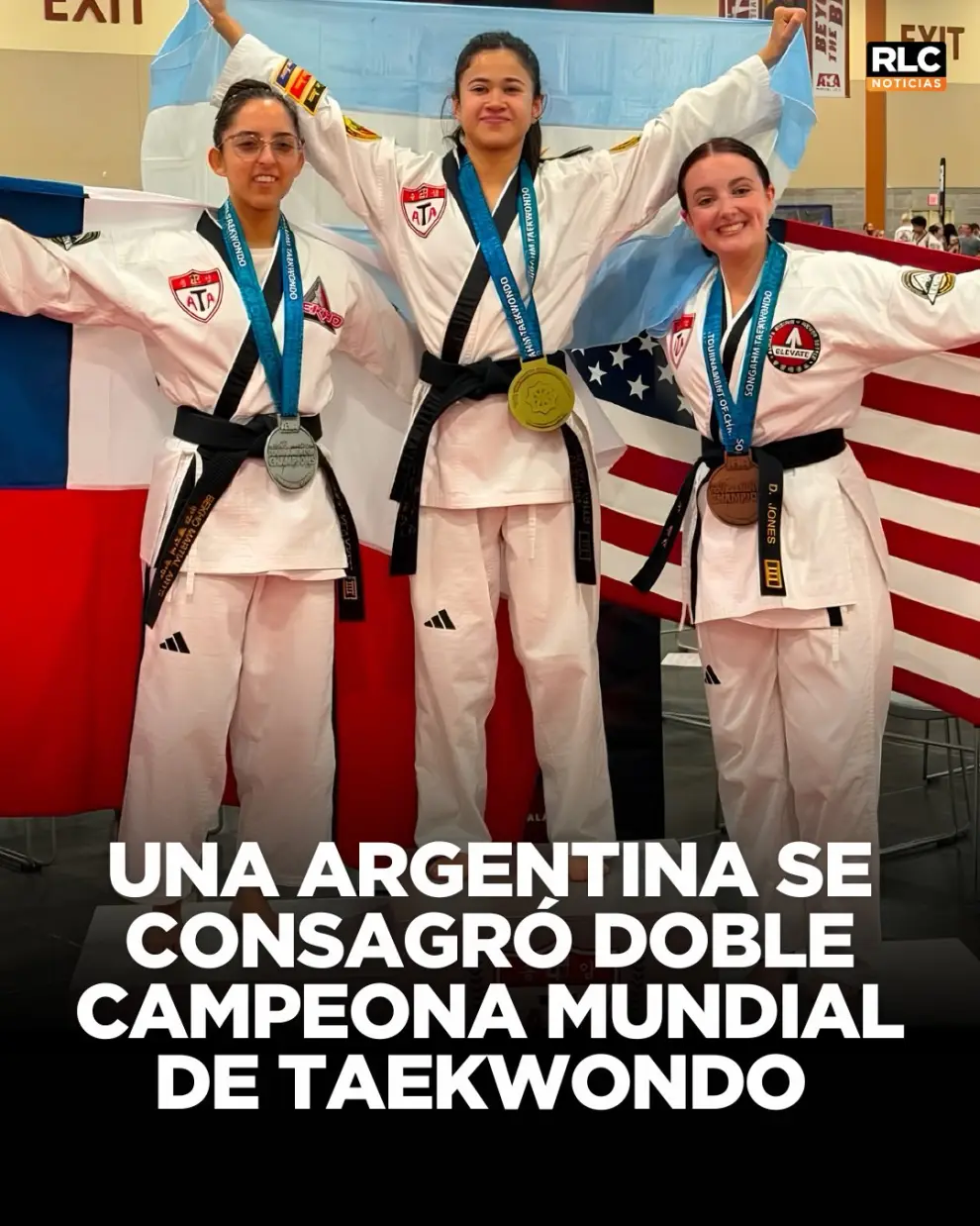 Caterina Fasano, promesa y realidad argentina en el taekwondo